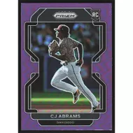 2022 Panini Prizm Purple #12 CJ Abrams