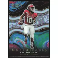 2022 Select Draft Picks Unstoppable Silver Prizm #US-TB Treylon Burks