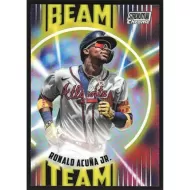 2022 Stadium Club Chrome Beam Team #BT-1 Ronald Acuna Jr.