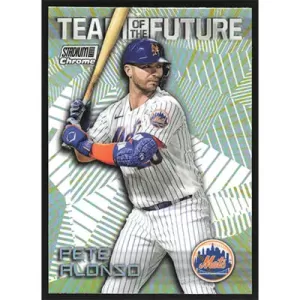 2022 Stadium Club Chrome Team of the Future #TOF-4 Pete Alonso