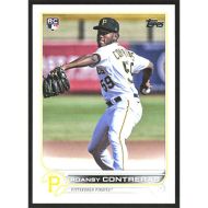 2022 Topps Base Set Photo Variations #543 Roansy Contreras SP - Yellow P