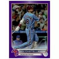 2022 Topps Chrome Update Purple Refractor #USC67 Nick Castellanos