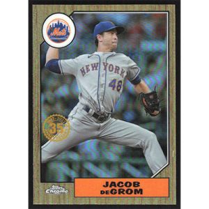 2022 Topps Chrome '87 #87BC-7 Jacob deGrom