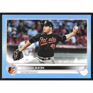 2022 Topps Father's Day Blue #328 Keegan Akin