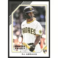 2022 Topps Gallery Printer Proof #160 CJ Abrams