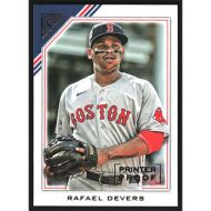 2022 Topps Gallery Printer Proof #3 Rafael Devers