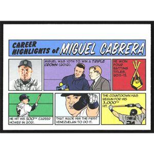 2022 Topps Heritage '73 Comics #73TC-10 Miguel Cabrera