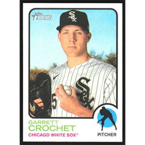 2022 Topps Heritage #625 Garrett Crochet