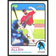 2022 Topps Heritage #695 Logan Allen