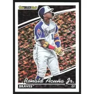 2022 Topps Update Black Gold #BG-4 Ronald Acuna Jr.