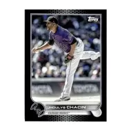 2022 Topps Update Mini Black #US40 Jhoulys Chacin