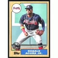 2022 Topps Update '87 #87TBU-11 Ronald Acuna Jr.