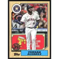 2022 Topps Update '87 #87TBU-21 Yordan Alvarez