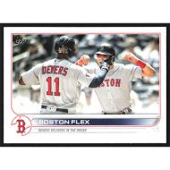 2022 Topps Update #US11 R. Devers/E. Hernandez Veteran Combos