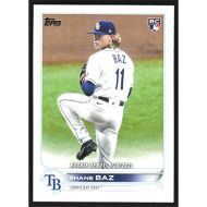 2022 Topps Update #US240 Shane Baz Rookie Debut