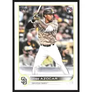 2022 Topps Update #US280 Jose Azocar