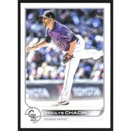 2022 Topps Update #US40 Jhoulys Chacin