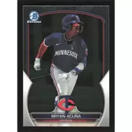 2023 Bowman Chrome Draft #BDC-39 Bryan Acuna