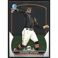 2023 Bowman Chrome Prospects #BCP-60 Aeverson Arteaga