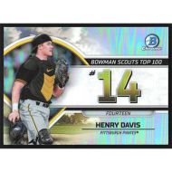 2023 Bowman Chrome Scouts Top 100 #BTP-14 Henry Davis