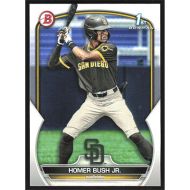 2023 Bowman Draft #BD-124 Homer Bush Jr.