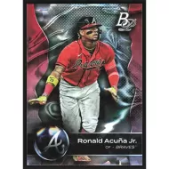 2023 Bowman Platinum Ice Foil #47 Ronald Acuna Jr.