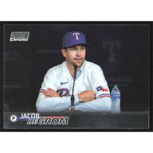 2023 Stadium Club Chrome Inserts #297 Jacob deGrom