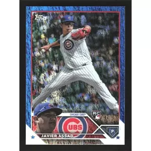 2023 Topps Blue Foil #444 Javier Assad