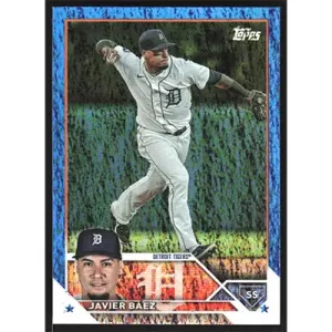 2023 Topps Blue Foil #641 Javier Baez