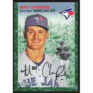 2023 Topps Chrome Platinum Anniversary Toile White Green Refractors #313 Matt Chapman