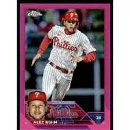 2023 Topps Chrome Pink Refractor #105 Alec Bohm