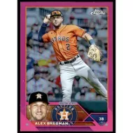 2023 Topps Chrome Pink Refractor #205 Alex Bregman