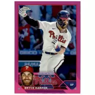 2023 Topps Chrome Pink Refractor #3 Bryce Harper