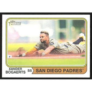 2023 Topps Heritage Image Variations #603 Xander Bogaerts