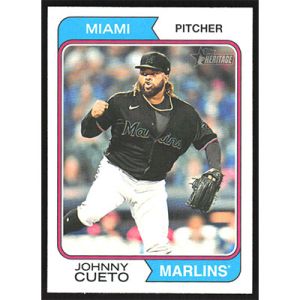 2023 Topps Heritage #109 Johnny Cueto