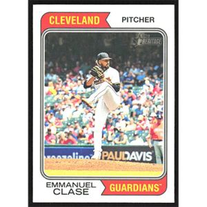 2023 Topps Heritage #200 Emmanuel Clase