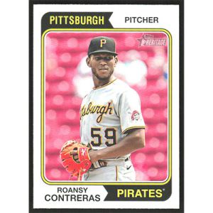 2023 Topps Heritage #244 Roansy Contreras