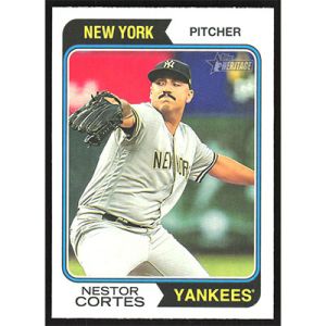 2023 Topps Heritage #302 Nestor Cortes