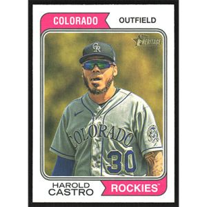 2023 Topps Heritage #521 Harold Castro