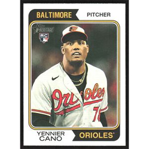 2023 Topps Heritage #527 Yennier Cano