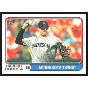 2023 Topps Heritage #548 Carlos Correa