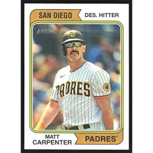 2023 Topps Heritage #574 Matt Carpenter