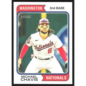 2023 Topps Heritage #604 Michael Chavis