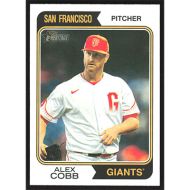 2023 Topps Heritage #664 Alex Cobb