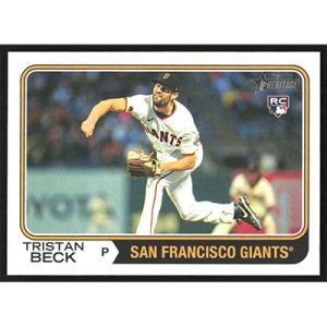 2023 Topps Heritage #683 Tristan Beck