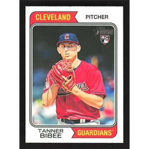 2023 Topps Heritage #686 Tanner Bibee