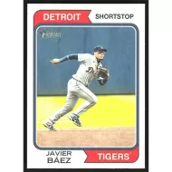 2023 Topps Heritage #72 Javier Baez