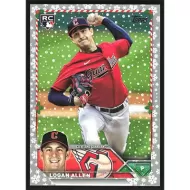 2023 Topps Holiday Metallic #H46 Logan Allen