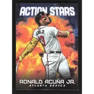 2023 Topps Update Action Stars #AS-5 Ronald Acuna Jr.