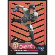 2023 Topps Update Halloween Orange and Black Foil #US209 Kolby Allard